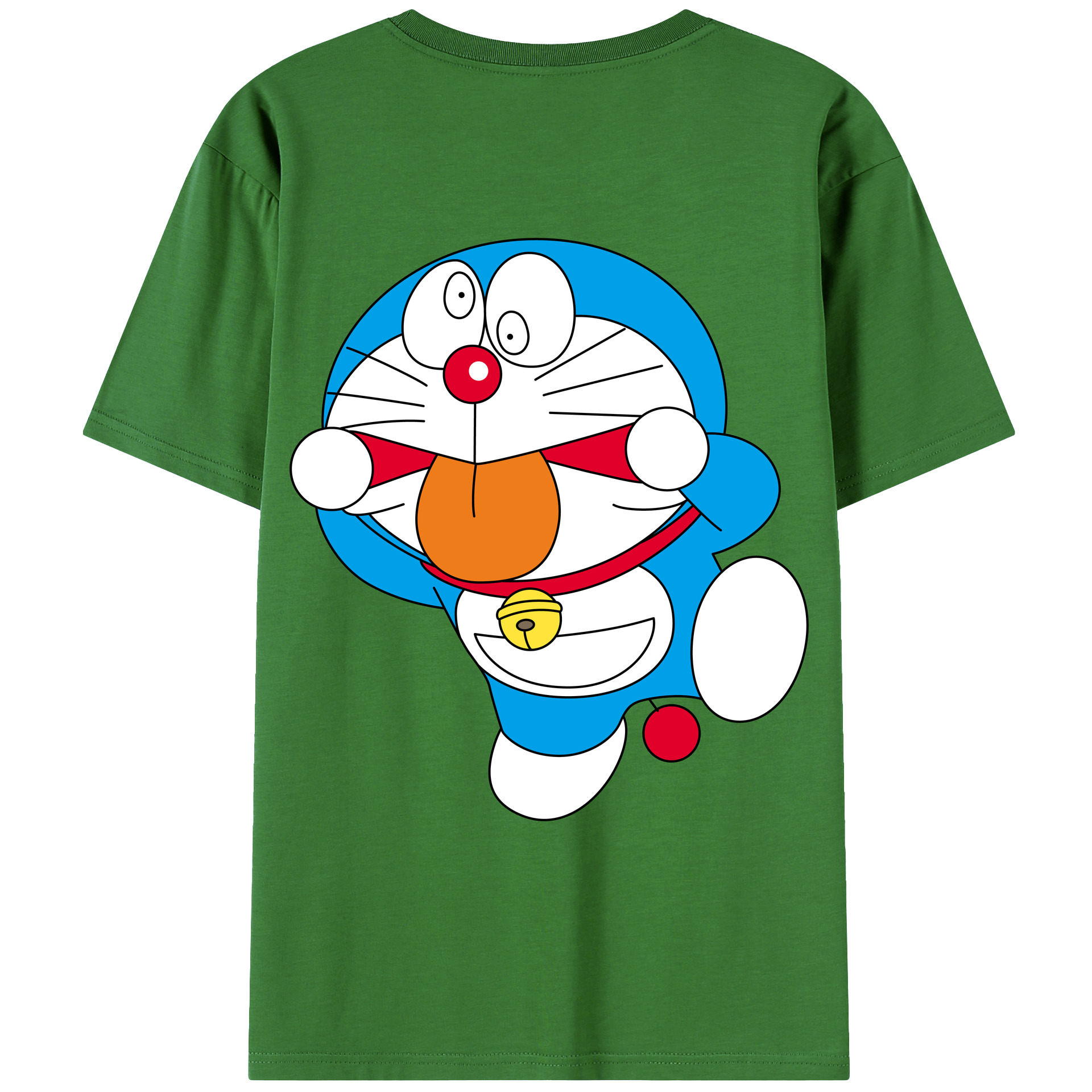 （画像用） ドラえもん Doraemon レディース半袖Tシャツ(バックプリント)